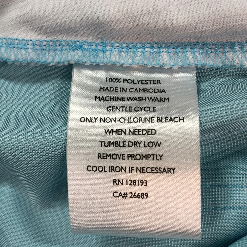 PING Mens Golf Shorts 36 Light Blue SensorCool Performance Breathable Active